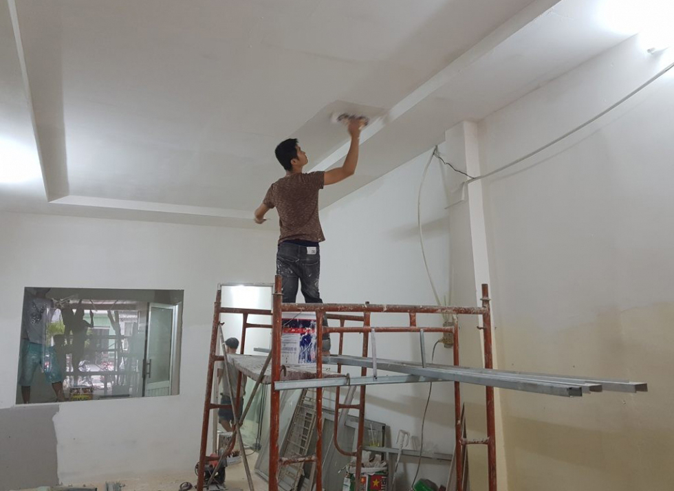 Sửa trần cửa hàng