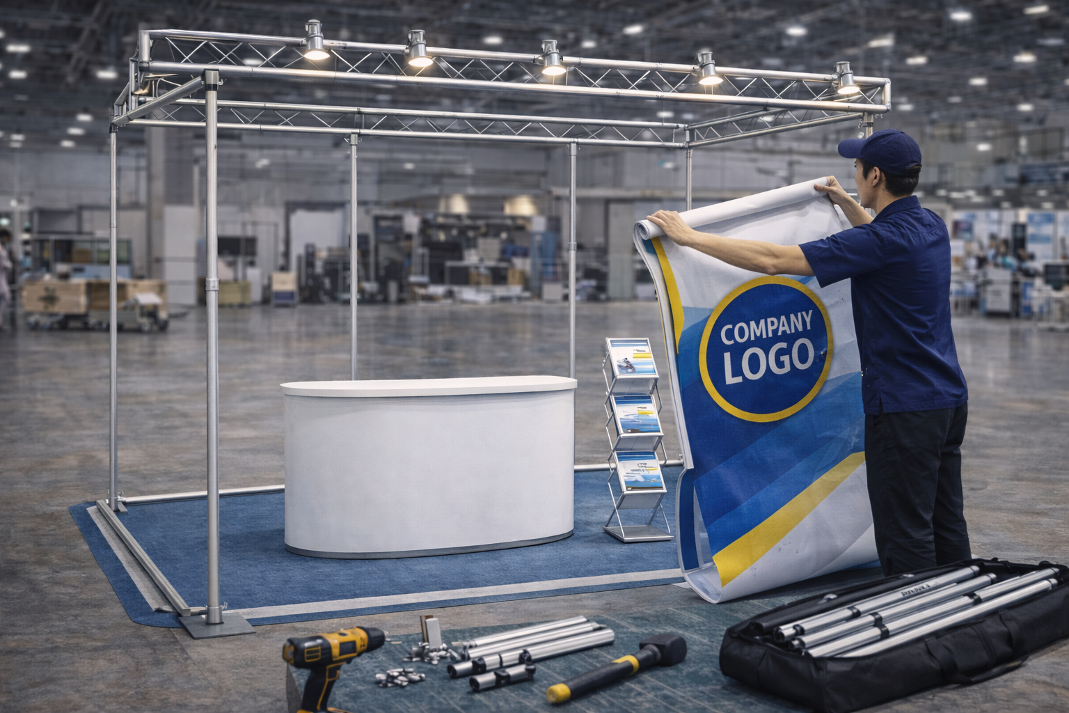 Tháo dỡ – vận chuyển booth hội chợ – triển lãm | Nhanh gọn