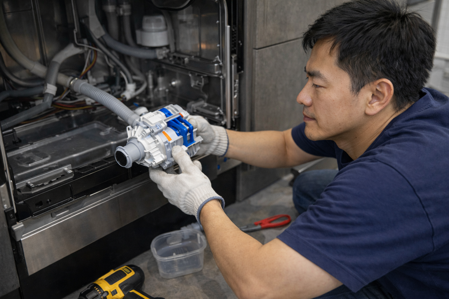 Thay bơm – linh kiện