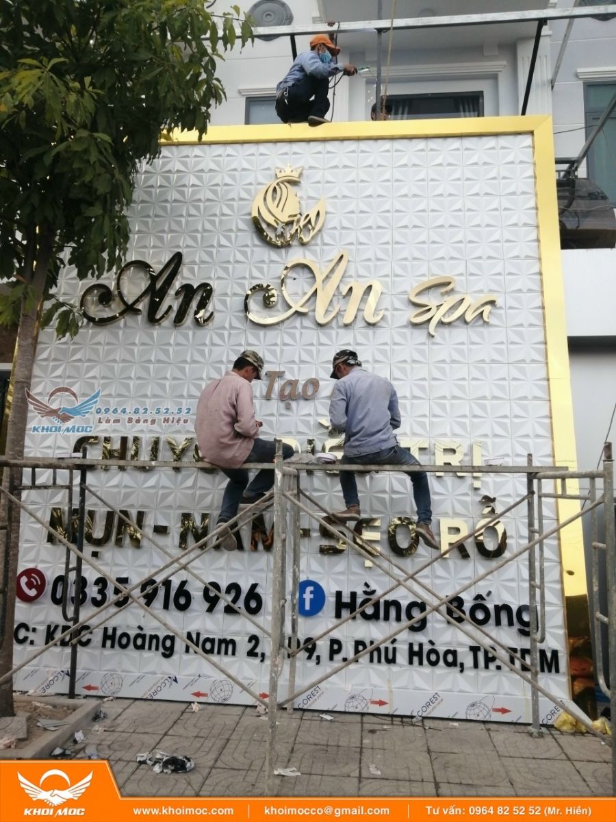 Thay chữ nổi