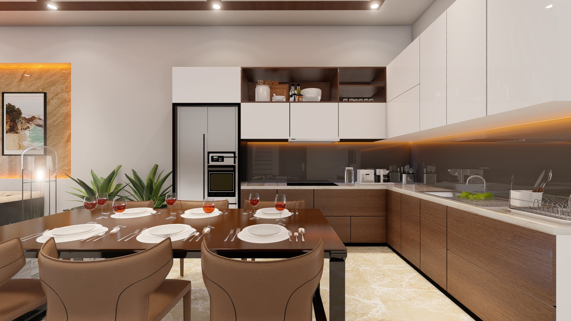 Thi công nhà bếp tại nhà