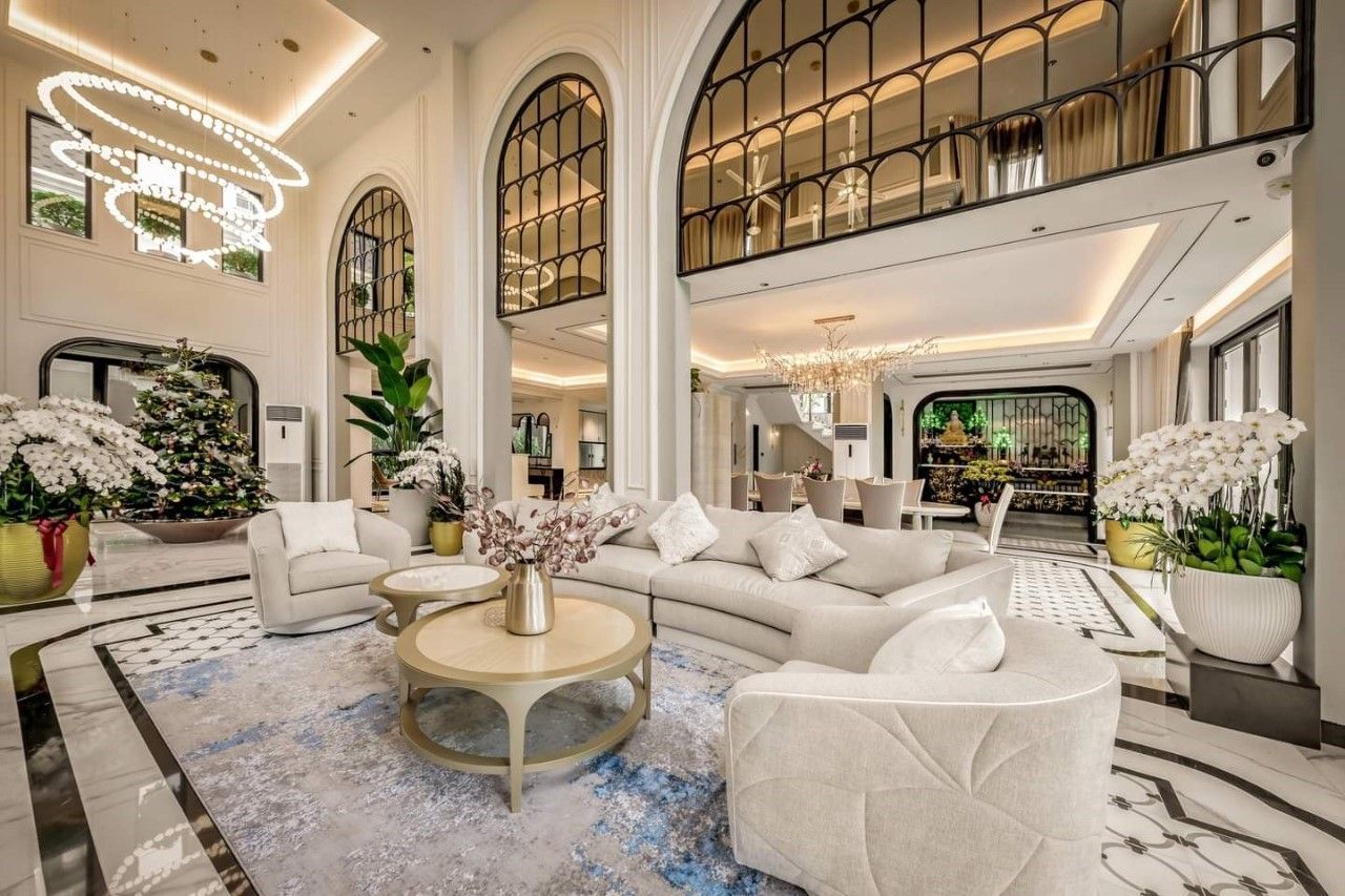 Thi công nội thất biệt thự full combo