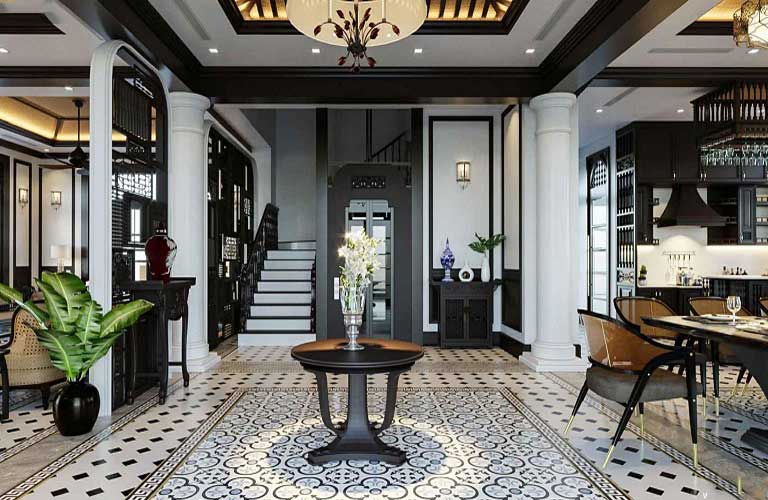 Thi công nội thất biệt thự trọn gói