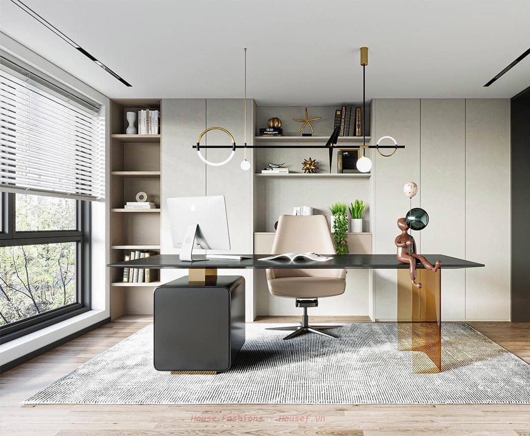 Thi công nội thất phòng làm việc