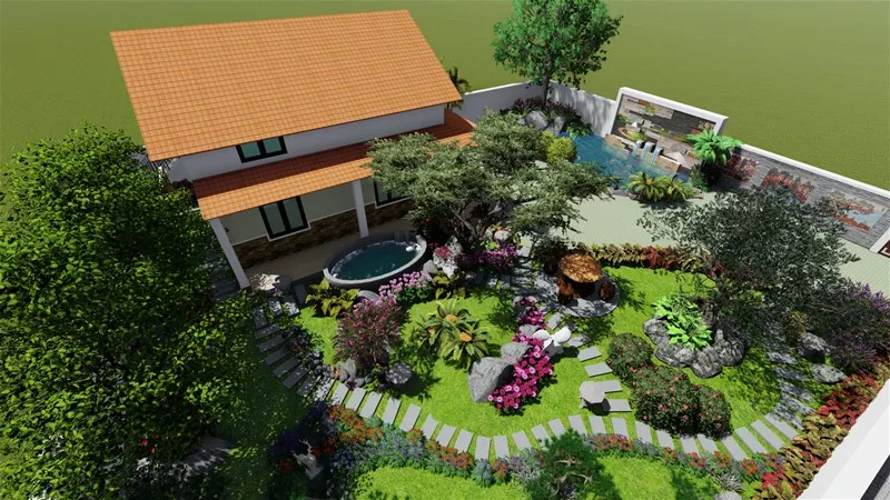 Thi công nước nhà vườn trọn gói