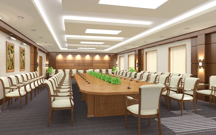 Thi công phòng họp chuyên nghiệp