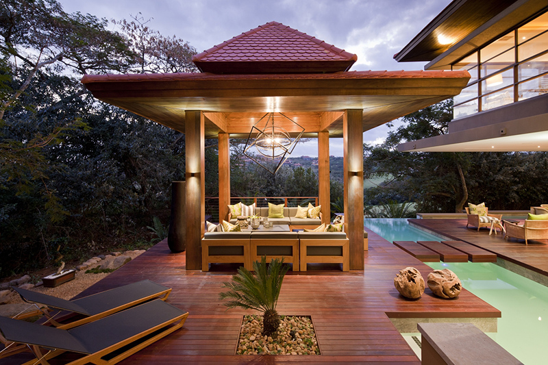 Thiết kế chòi sân vườn