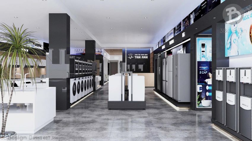 Thiết kế khu trưng bày