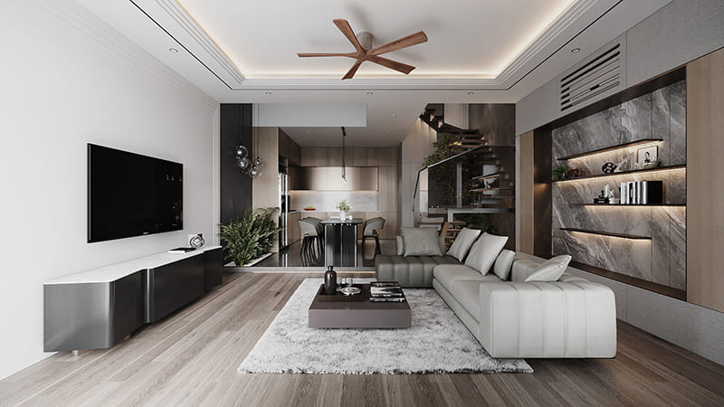 Thiết kế nội thất biệt thự