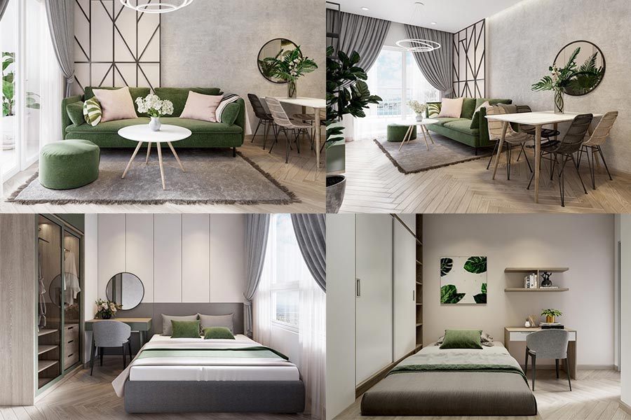 Thiết kế nội thất căn hộ chung cư