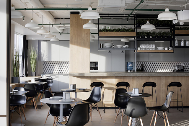Thiết kế pantry văn phòng