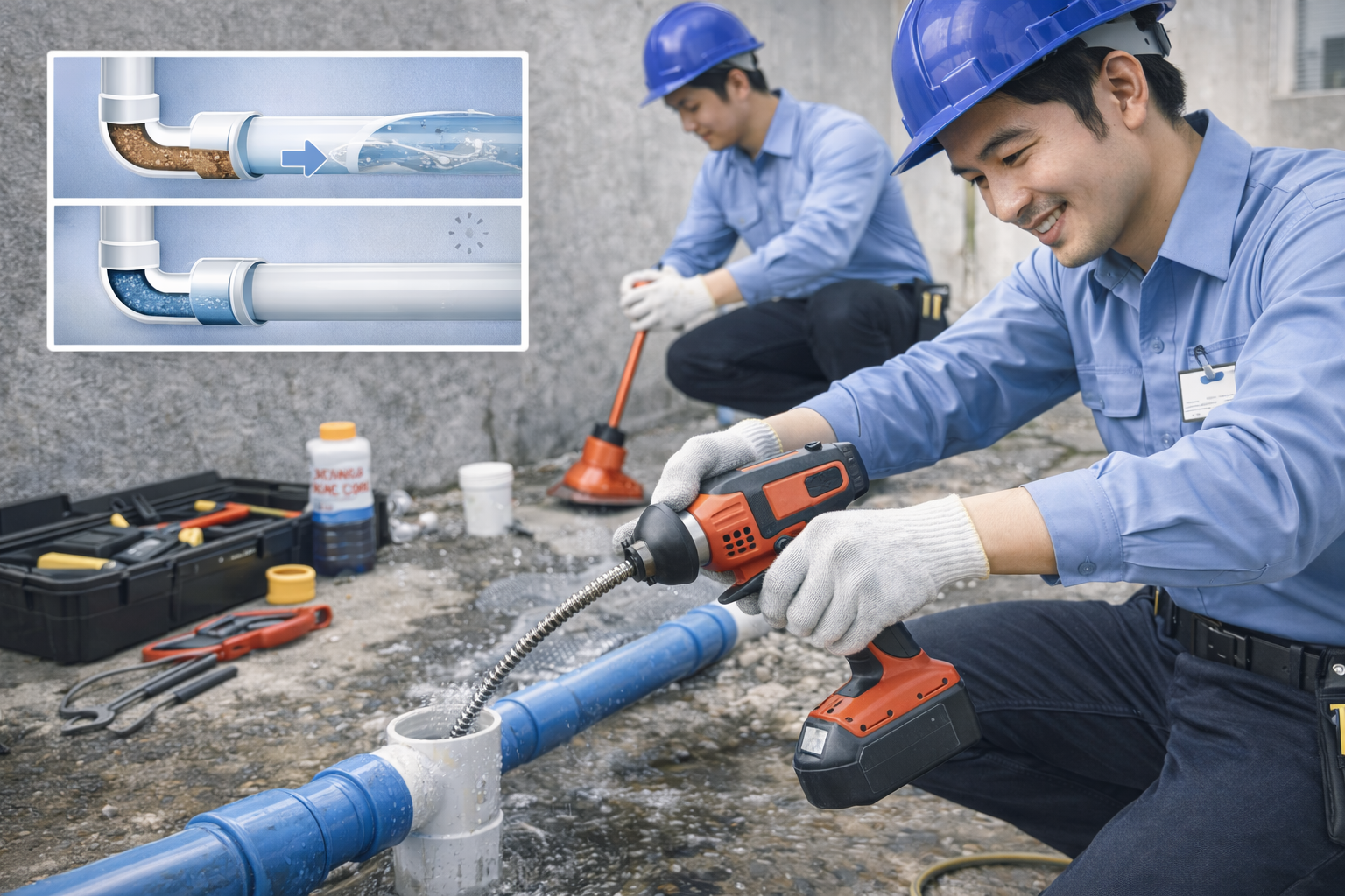 Thông Tắc Nghẹt Đường Ống | Xử Lý Nhanh – Không Đục Phá