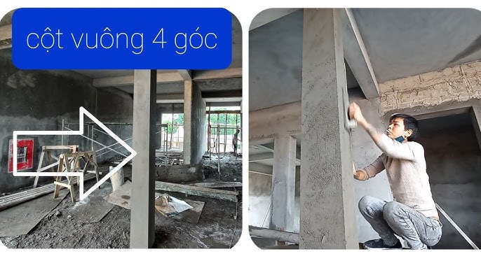 Tô cột công trình