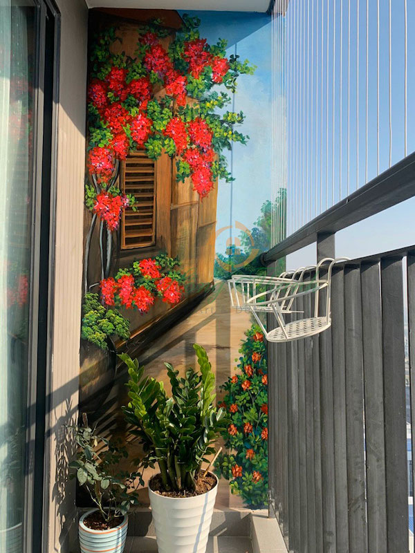 Tô tường ban công