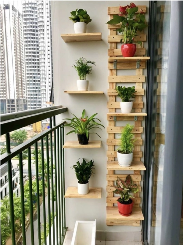 Trang trí ban công nhỏ