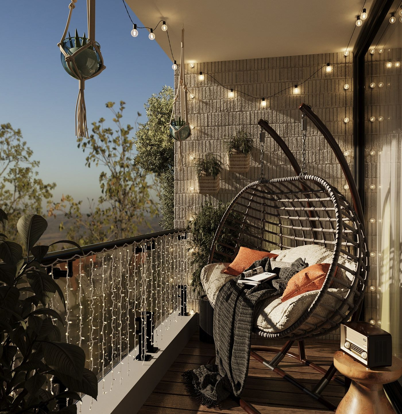 Trang trí ban công trọn gói