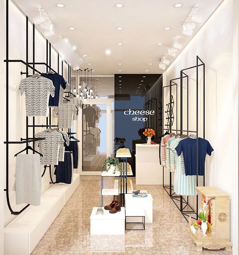 Trang trí nội thất cửa hàng