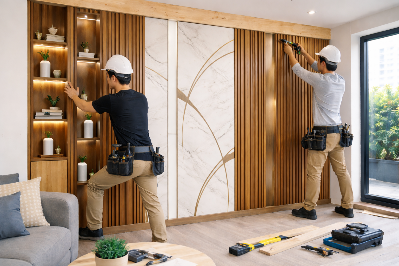 Vách ngăn trang trí