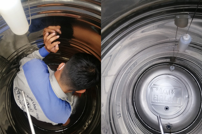 Vệ sinh bồn nước