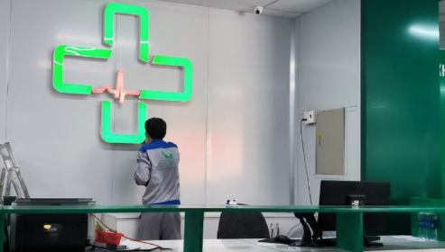 Vệ sinh led quảng cáo