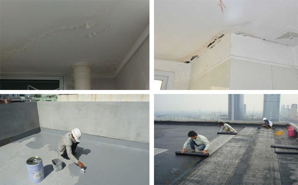Xử lý thấm dột văn phòng