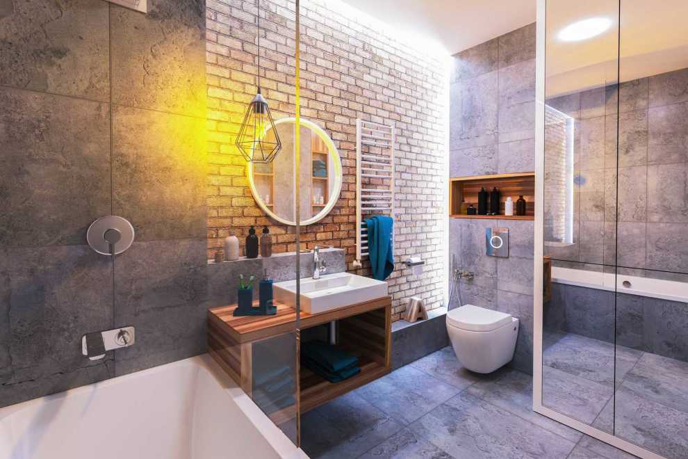 Xử lý tường nhà tắm