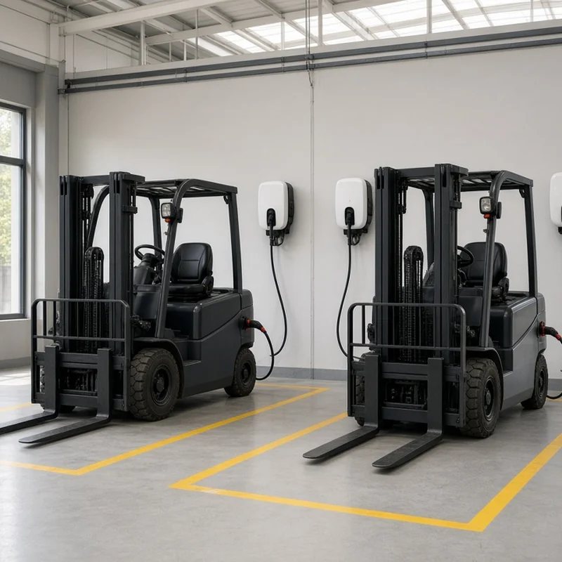 Khu sạc xe nâng