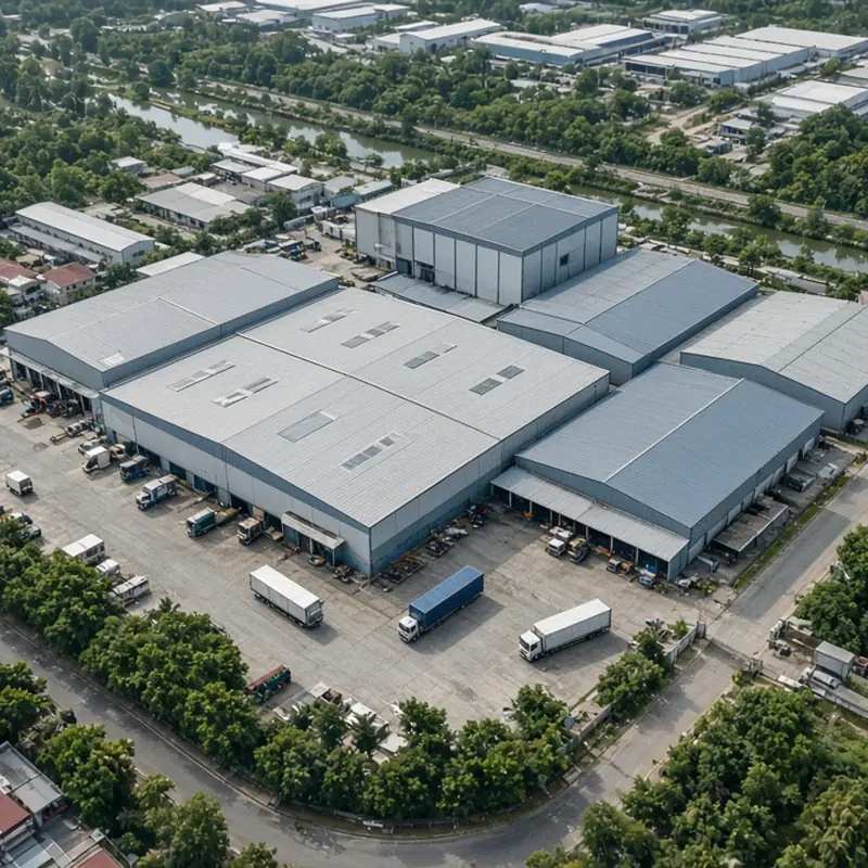 Tổng thể nhà xưởng