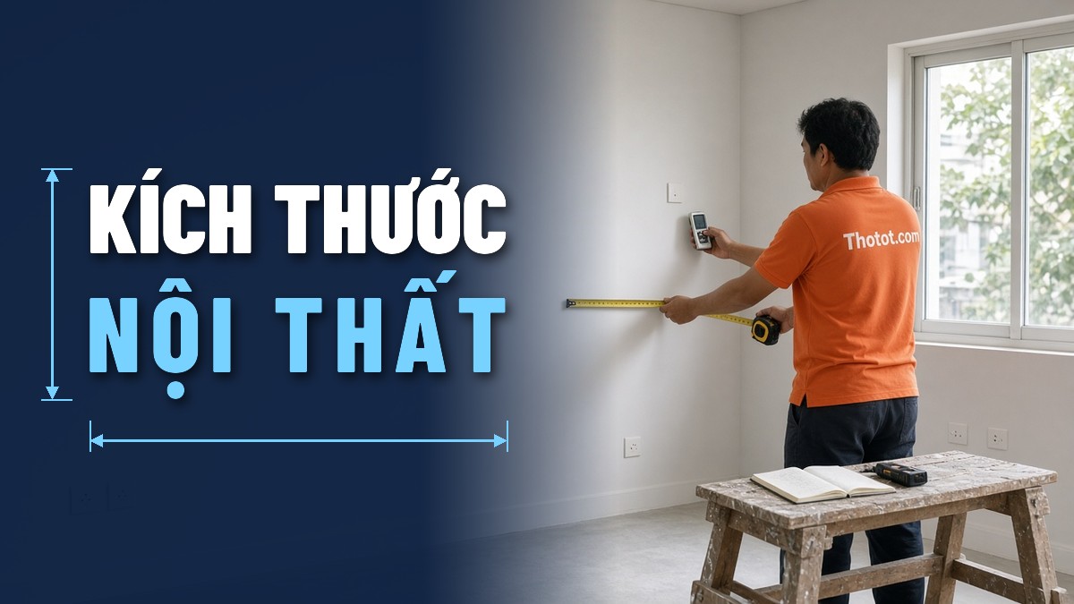 Kích thước nội thất cơ bản cần biết trước khi đặt đóng
