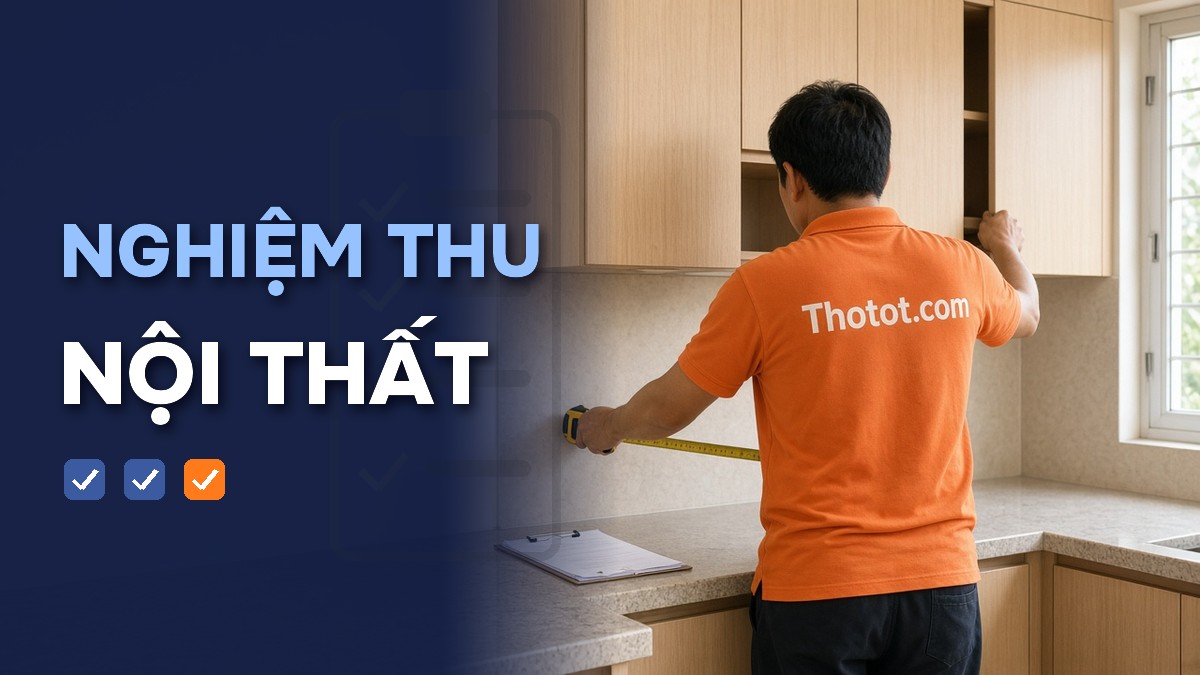 Kinh nghiệm nghiệm thu nội thất trước khi thanh toán