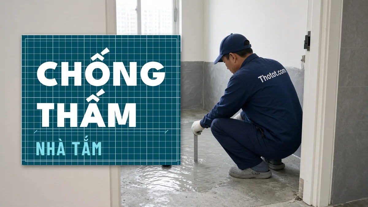 Nhà vệ sinh bị thấm: xử lý thế nào để không phải sửa nhiều lần?