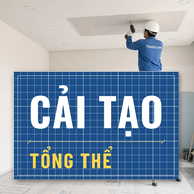 Cải tạo tổng thể cửa hàng