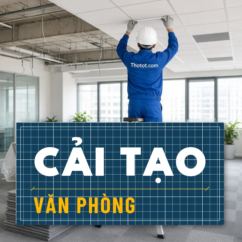 Cải tạo tổng thể văn phòng