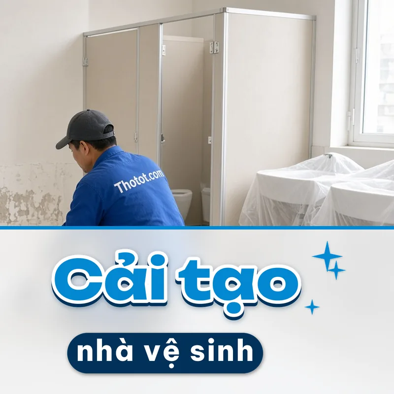 Cải tạo nhà vệ sinh văn phòng