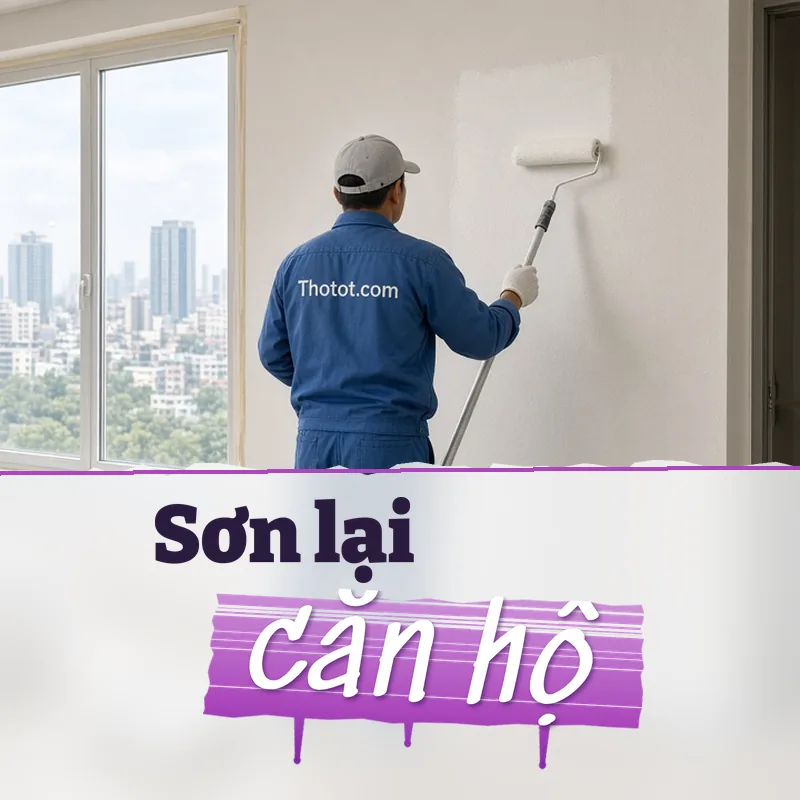 Sơn lại căn hộ chung cư