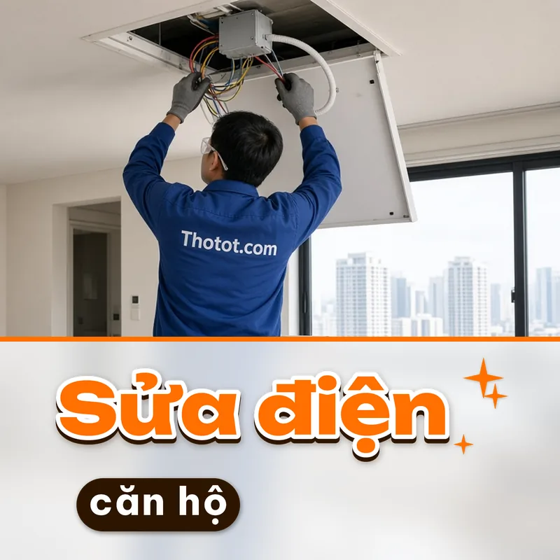 Thi công, sửa đường điện căn hộ chung cư