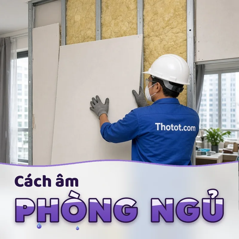 Cách âm phòng ngủ căn hộ chung cư