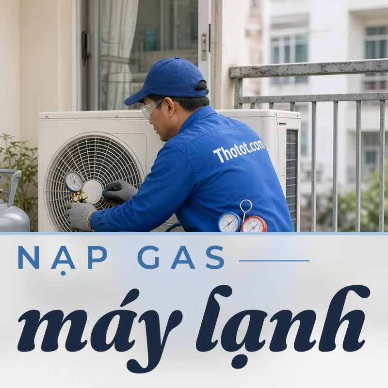 Nạp gas máy lạnh