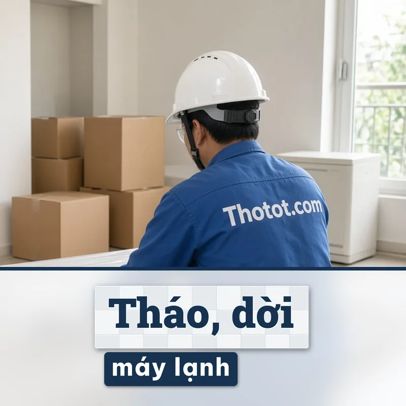 Tháo, di dời máy lạnh