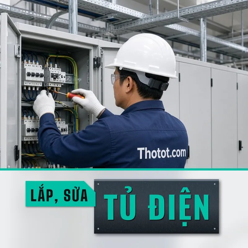 Lắp, sửa tủ điện nhà xưởng