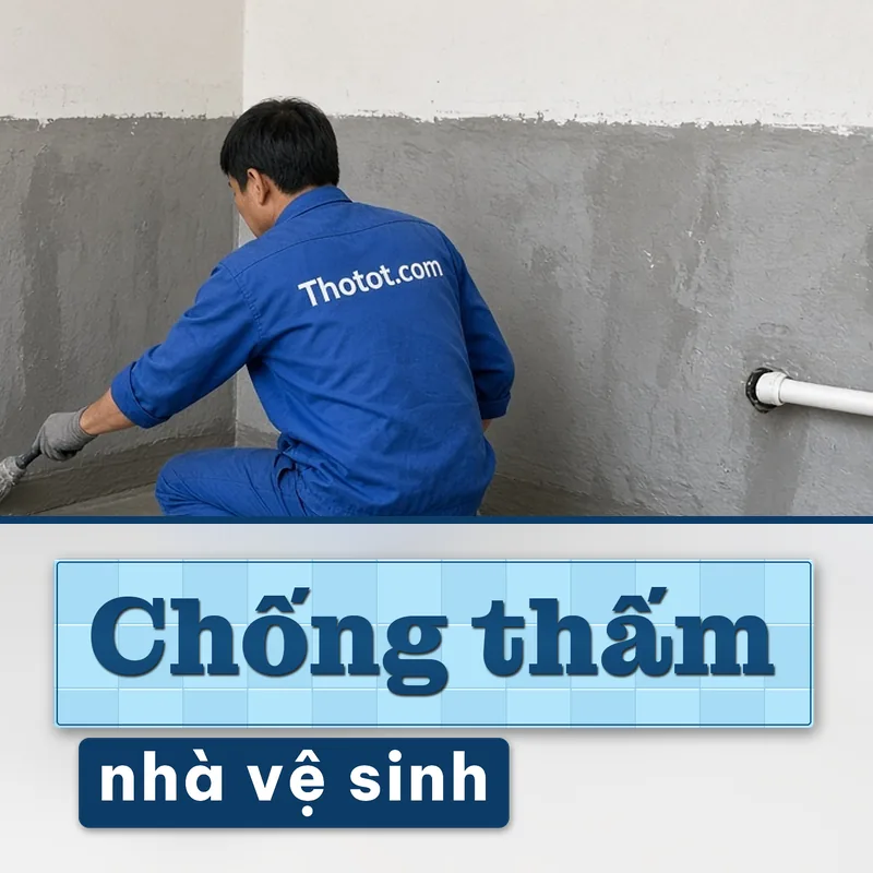 Chống thấm nhà vệ sinh nhà xưởng