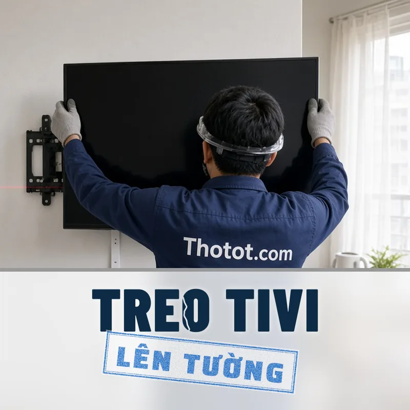 Treo tivi lên tường