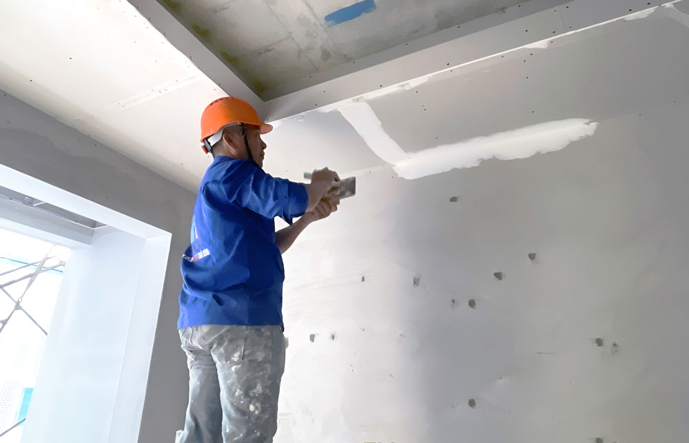 Bả tường căn hộ