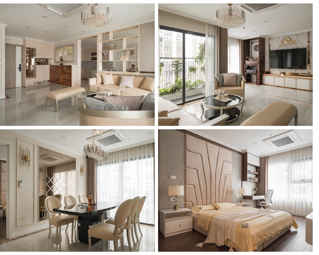 Báo giá hoàn thiện căn hộ chung cư