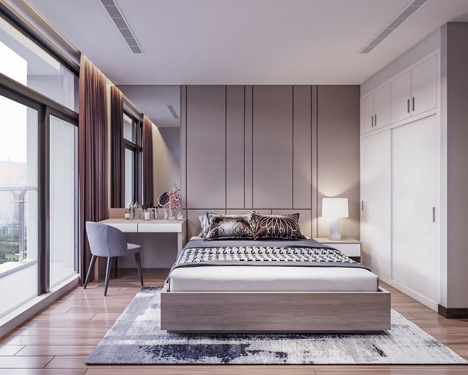 Bố trí lại phòng ngủ căn hộ
