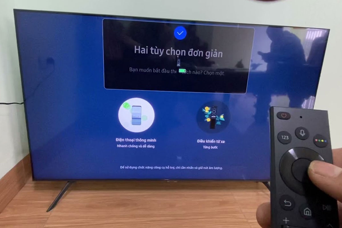 Cài đặt tivi