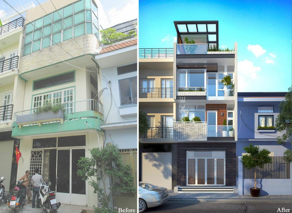 Cải tạo mặt tiền