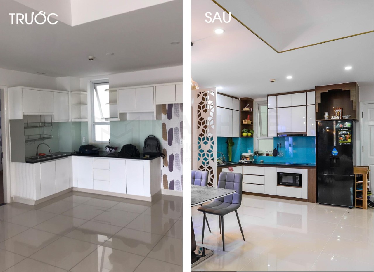 Cải tạo nhà bếp căn hộ chung cư