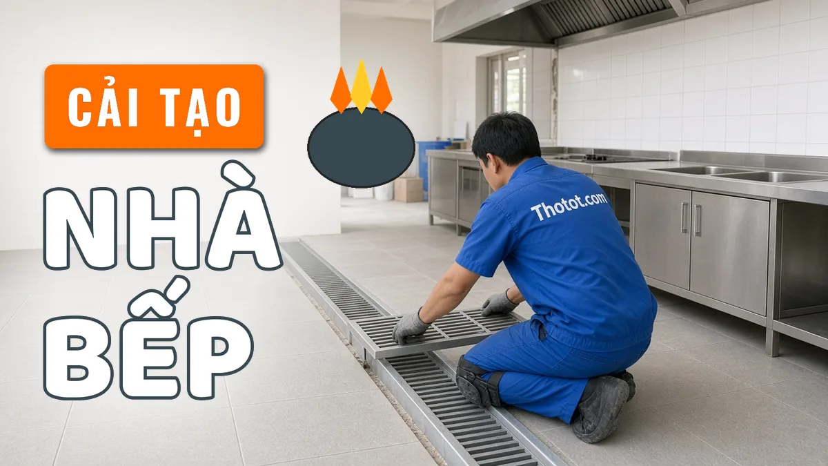 Cải tạo nhà bếp trường học