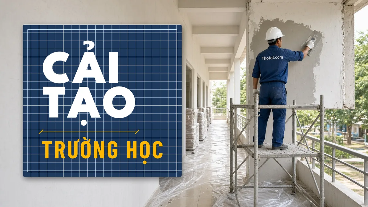 Cải tạo tổng thể trường học